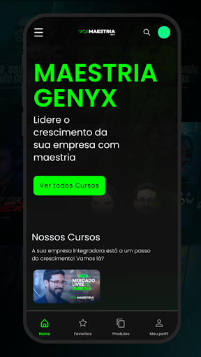 Android application Maestria Genyx screenshort