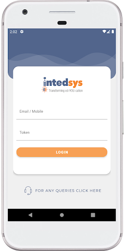 Android application Exam | intedSYS screenshort
