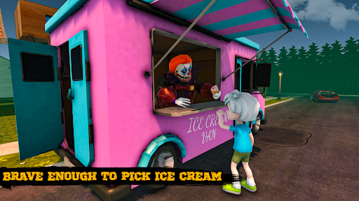 Android application Scary Clown Horror Escape 3D screenshort