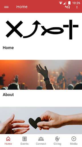 Android application Rossville Christian CHurch screenshort