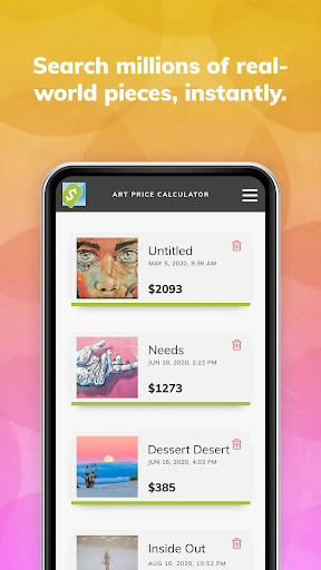 Art Price Calculator Screen 3