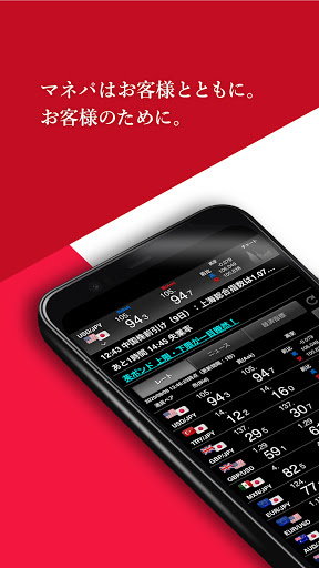 Android application パートナーズFXnano-マネパのFX取引・トレードアプリ screenshort