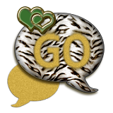 GO SMS THEME/GoldTiger4U icon