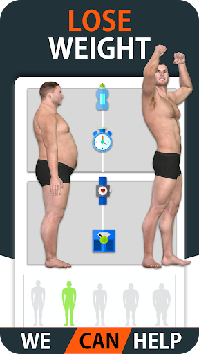 Android application Men - 21 Days Weight Loss app screenshort
