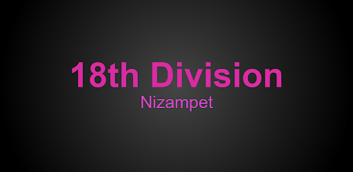 Android application 18th Division NMC screenshort