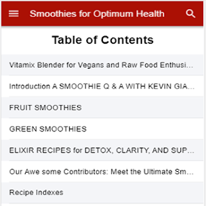 Smoothie Recipies for Optimum 0.0.1 APK + Mod (Free purchase) for Android