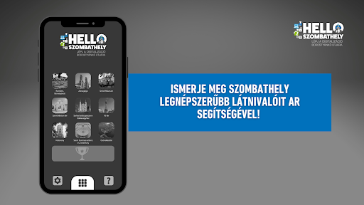 Android application Hello Szombathely screenshort