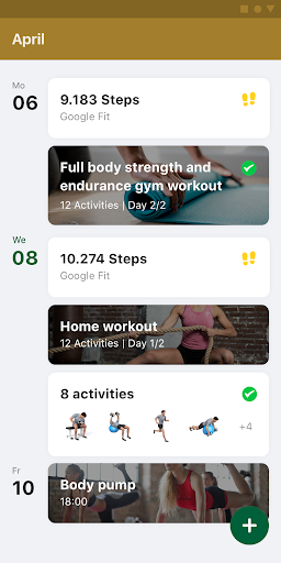 Bodyworkout Screen 2