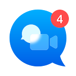Cover Image of Скачать Приложение Fast Video Messenger для видеозвонков 3.4.2 APK