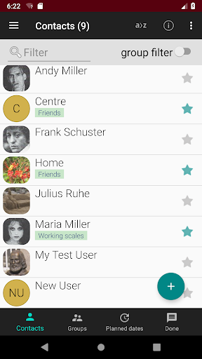 Android application LD Contacts & Appointments Pro screenshort