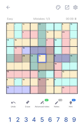 Killer Sudoku Puzzle (Fun With Sudoku #376)