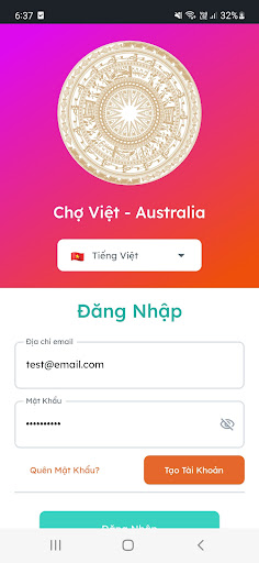 Android application Viet Market - Australia screenshort
