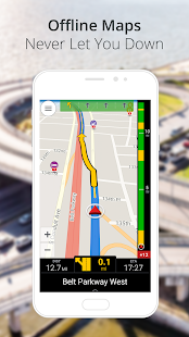 CoPilot GPS Navigation Screenshot