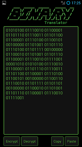 Binary Translator Screen 3