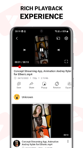 Android application ViewTube - All Video Player screenshort