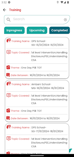 Arpan's Training MIS Screenshot 4 - AppWisp.com