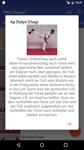 TKD-Trainer Screen 2