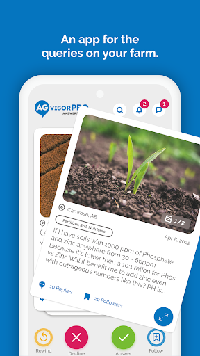 Android application AGvisorPRO screenshort