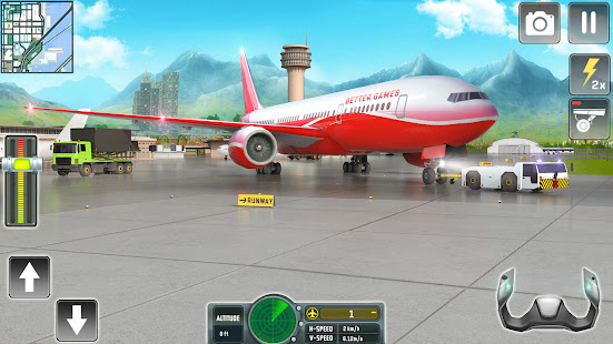 Flight Simulator : Plane Games apklade screenshots 2
