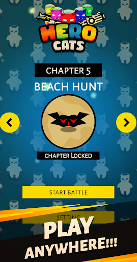 Android application Cat Survival screenshort