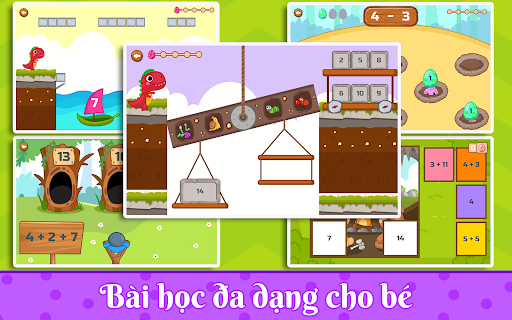Bé Học Toán: Số Đếm, Cộng, Trừ screenshot 5