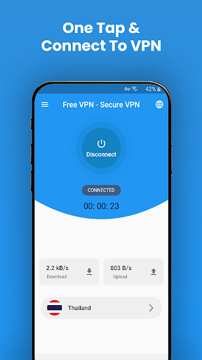 Android application BlueShield VPN - Secure Proxy screenshort
