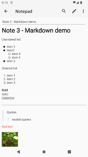 Notepad.Lite Screen 3
