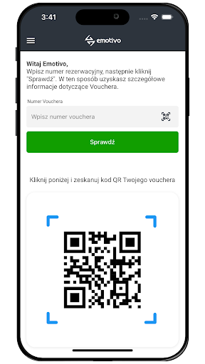 Android application Aplikacja wykonawcy Emotivo screenshort