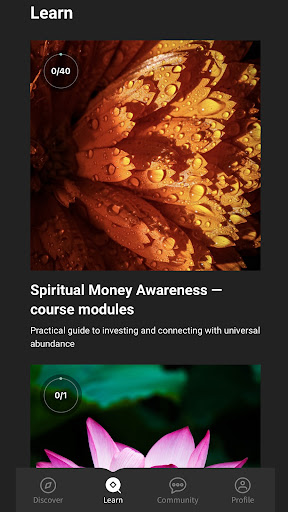 Android application Spiritual Money screenshort