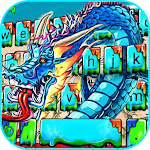 Cover Image of Télécharger Dragon Graffiti Keyboard Theme  APK