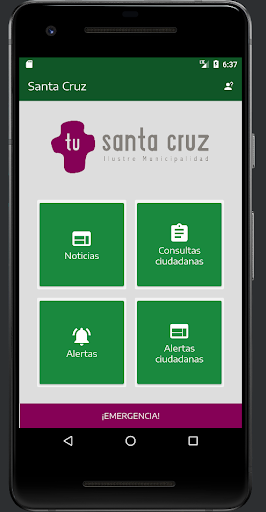Muni Santa Cruz Screen 2