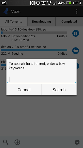 Vuze Torrent Downloader  screenshots 2