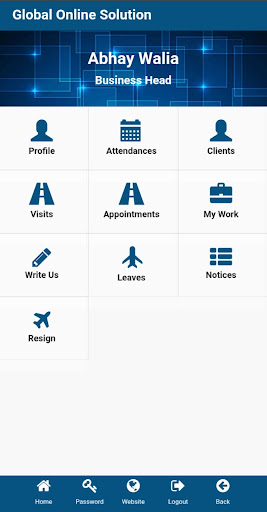 Global Online Solution Screen 3