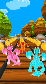 Imágen 5 Flying Dino Dragon World Run android