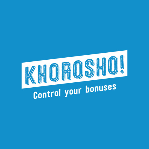 Khorosho! control your bonuses logo
