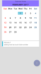 screenshot of Calendar Notes