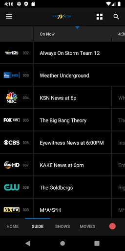 H&B TV Now Screen 2