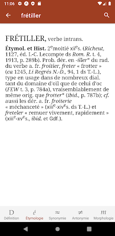 French dictionary TLFiのおすすめ画像4