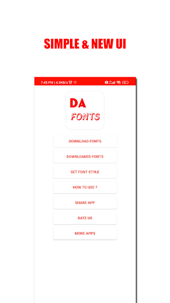 DA FONT'S 24.0.0 APK + Mod (Unlimited money) untuk android