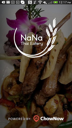 Android application Nana Thai Eatery screenshort