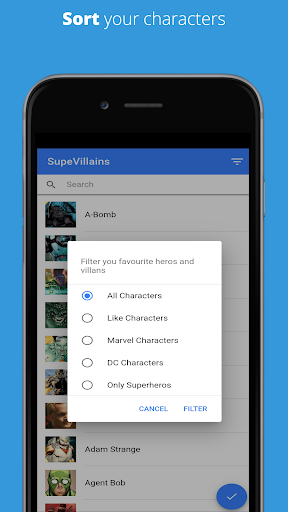 Supevillains : Comic world her Screen 2
