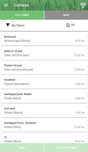 CropVision App Screen 2