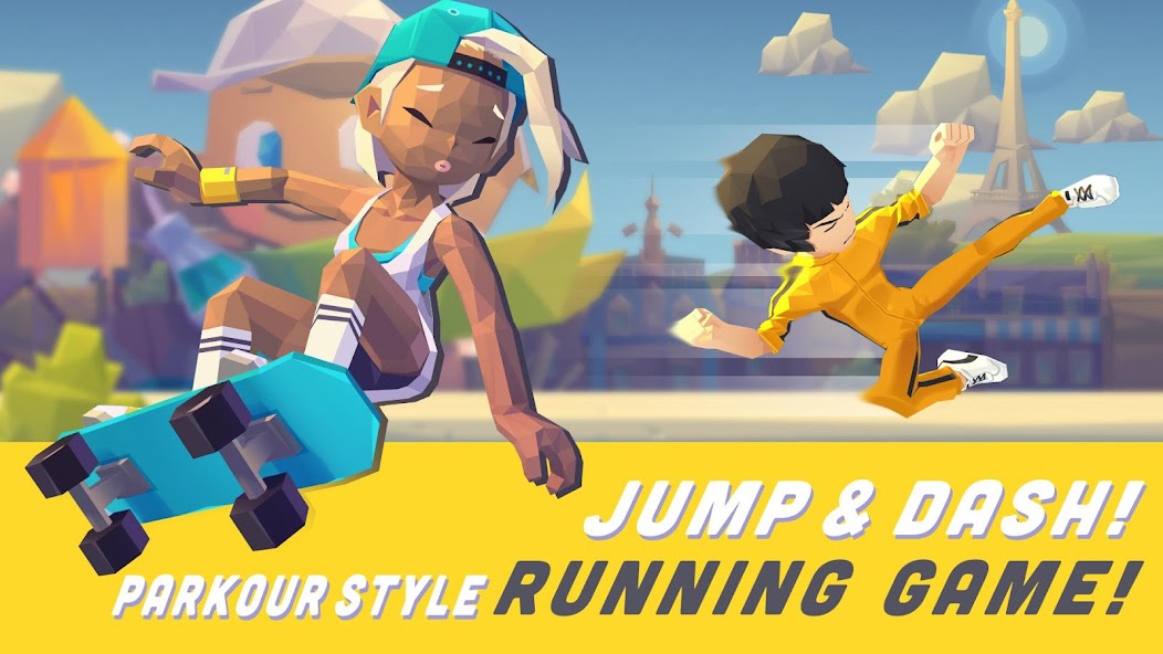 Smashing Rush : Parkour Action Run Game 1.7.0 APK + Мод (Unlimited money) за Android