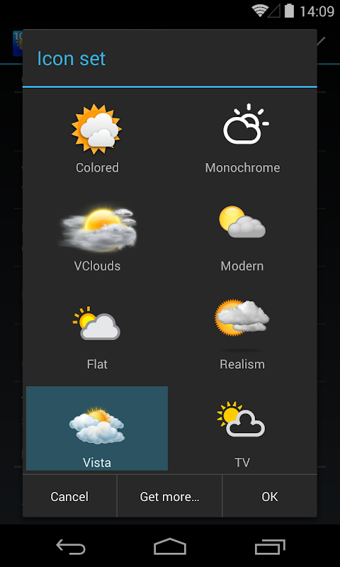 Chronus: Vista Weather Iconsのおすすめ画像1
