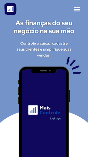 Android application Mais Controle Finanças Empresa screenshort