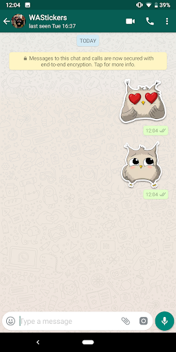 Owl stickers for WhatsApp Screen 2