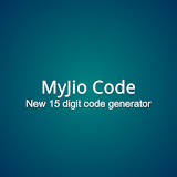 Generate MyJio Code icon