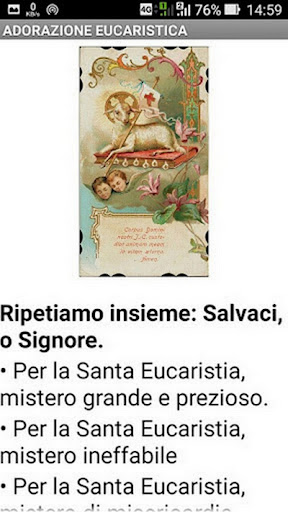 Adorazione Eucaristica Screen 2