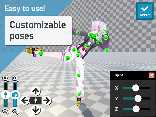 Vtuber Posing - Fanart illust