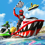 Cover Image of Download Water Jet Ski Boat Racing 3D  APK